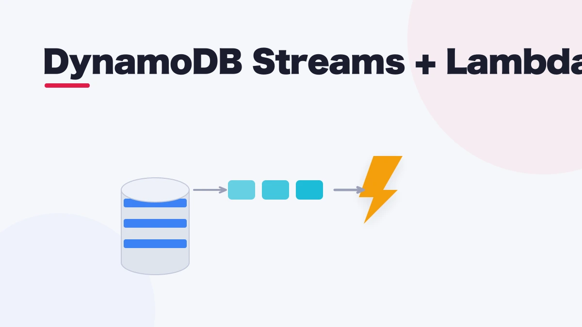 DynamoDB Streams + Lambda