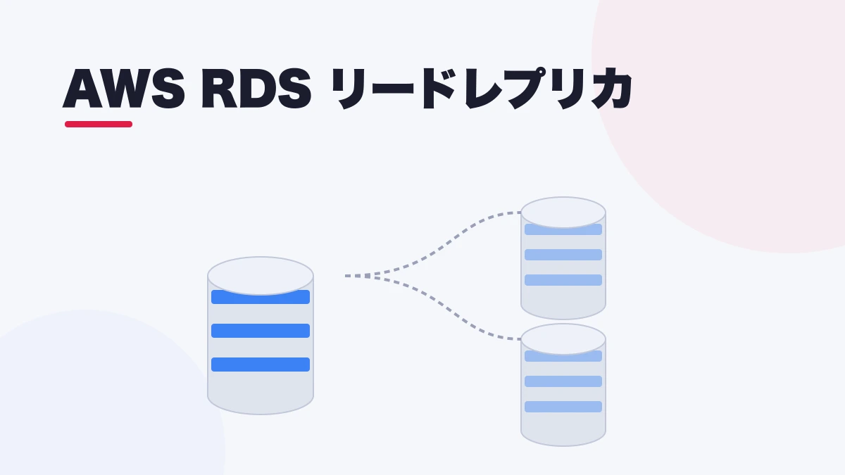 AWS RDS リードレプリカ