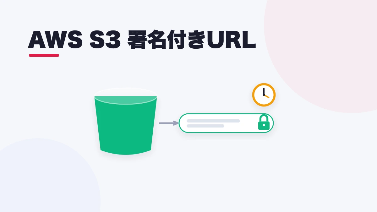 AWS S3 署名付きURL