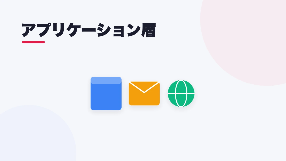 アプリケーション層