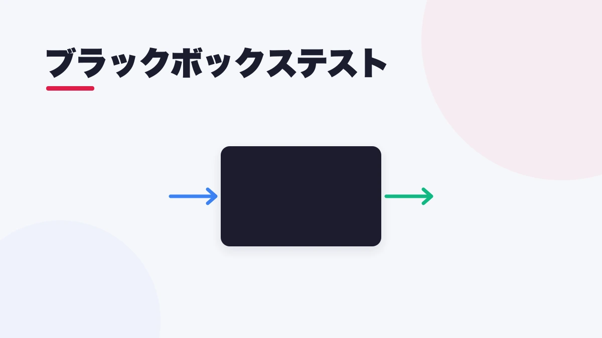 ブラックボックステスト