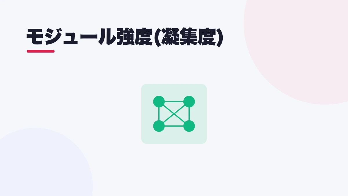 モジュール強度(凝集度)
