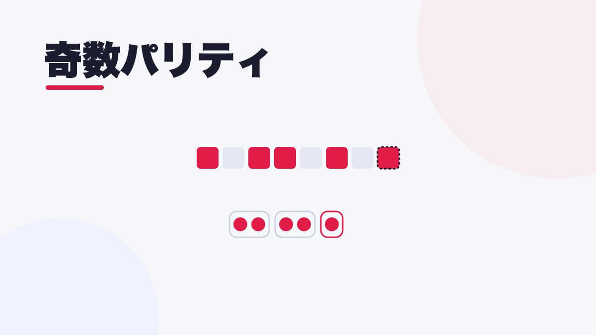 奇数パリティ