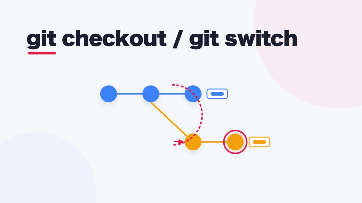 git checkout / git switch
