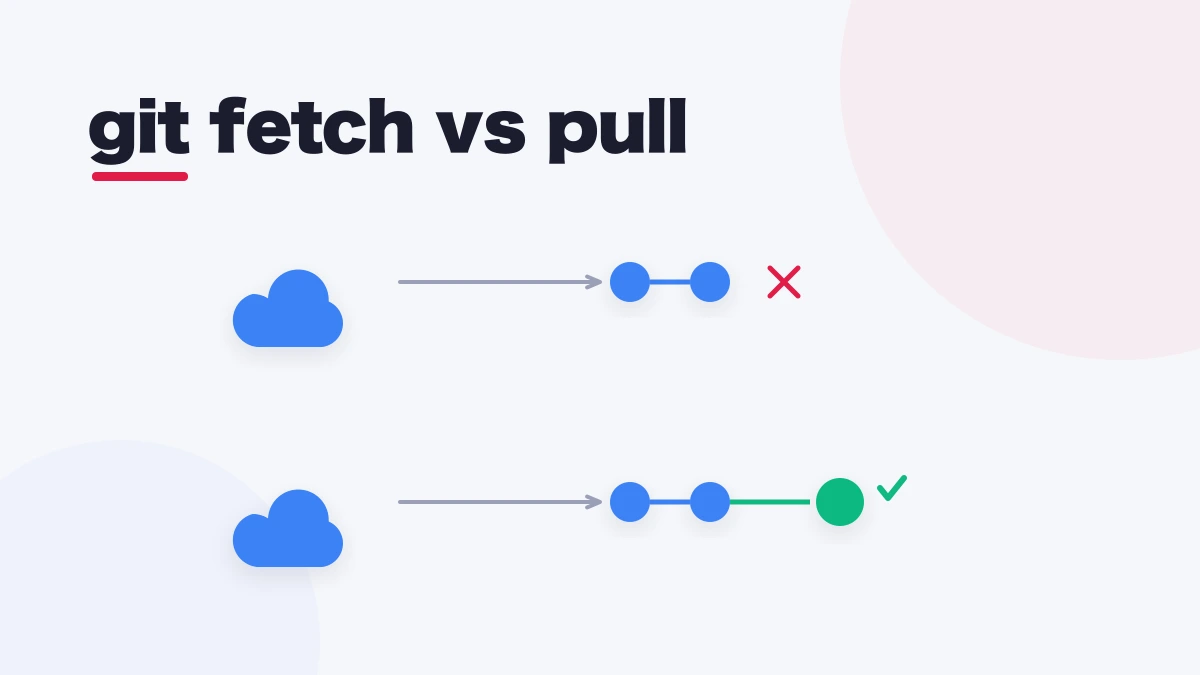 git fetch vs pull